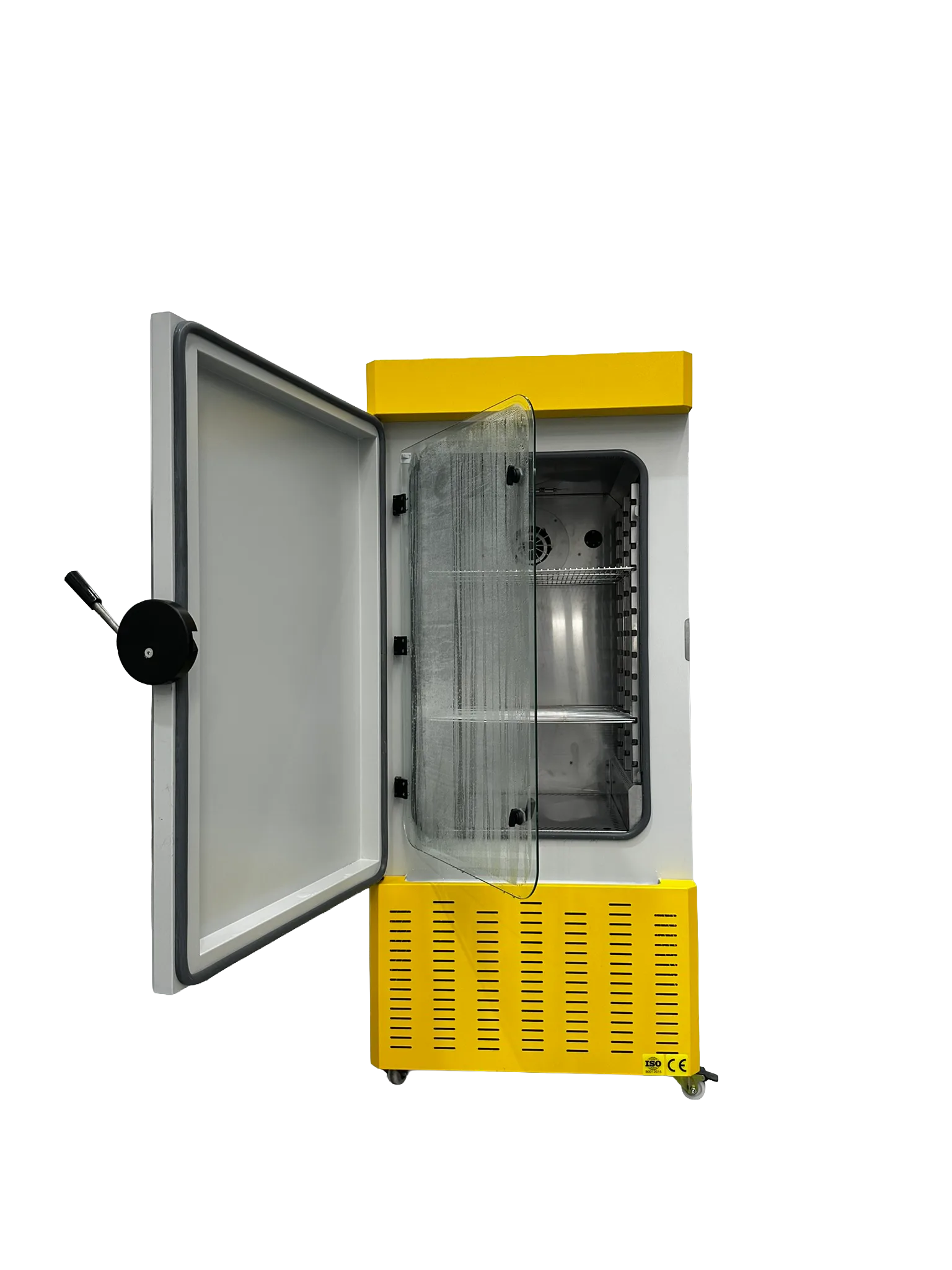 Vector VTR-1034 climatic chamber — interior shelving and working volume