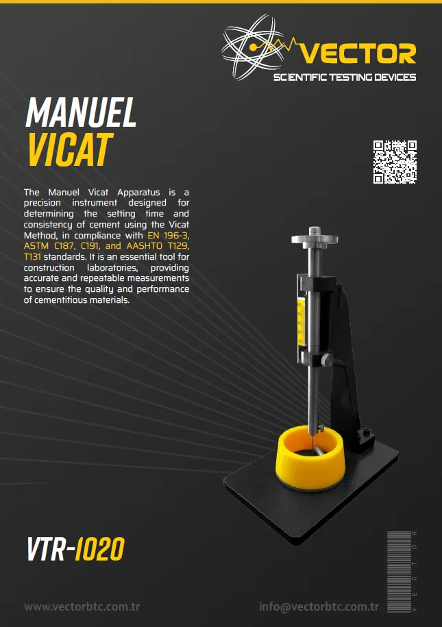 Vector VTR-1020 manual Vicat brochure