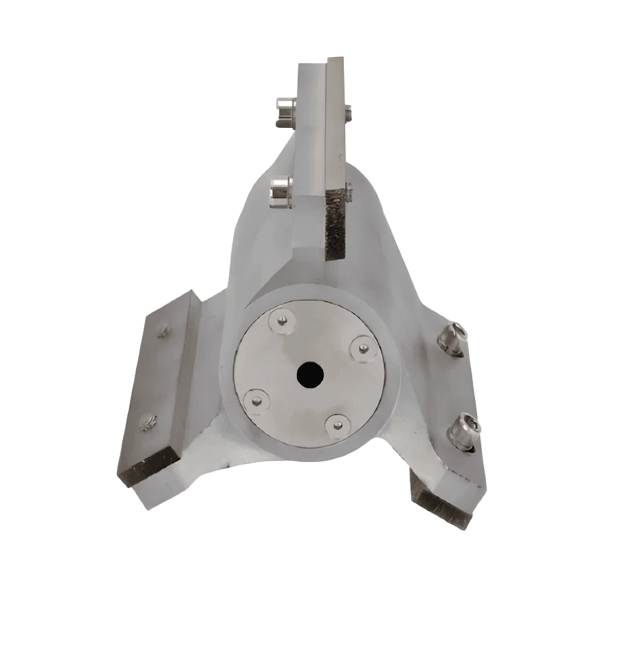 Vector VTR-18-001 cross beater mill — open chamber and beaters