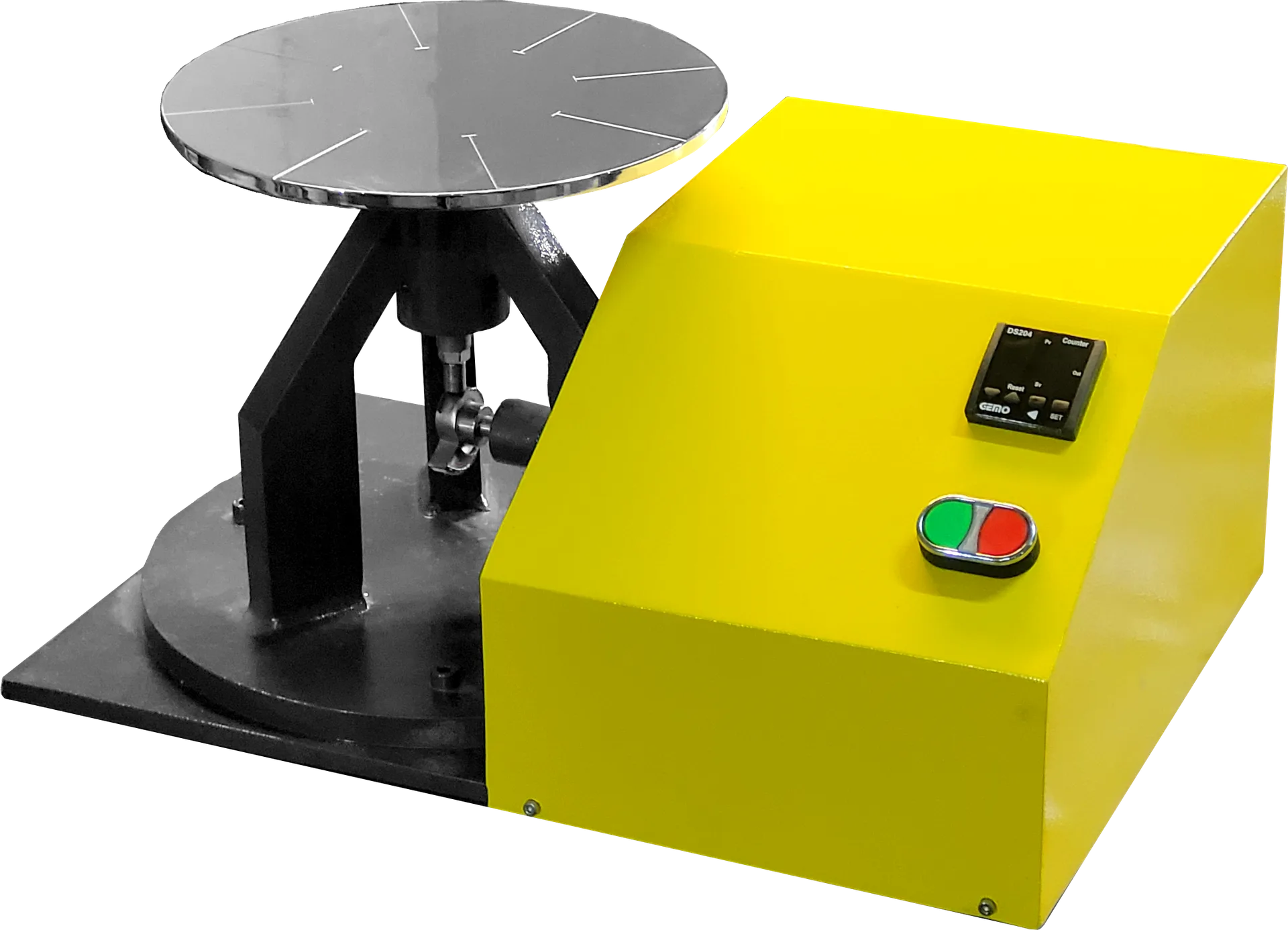 Vector VTR-1036 cement flow table — control panel and operator interface