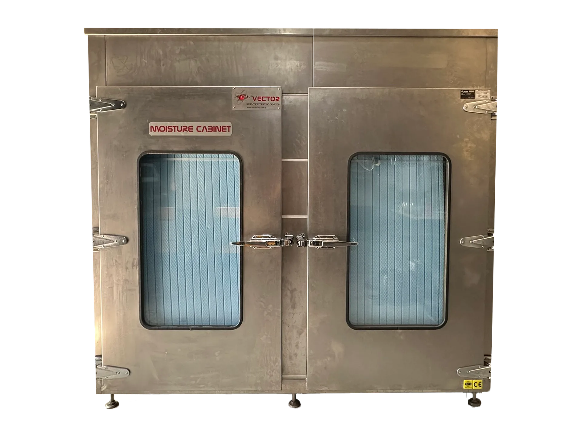 Vector VTR-1025D dual-door cement curing cabinet — wide chamber access